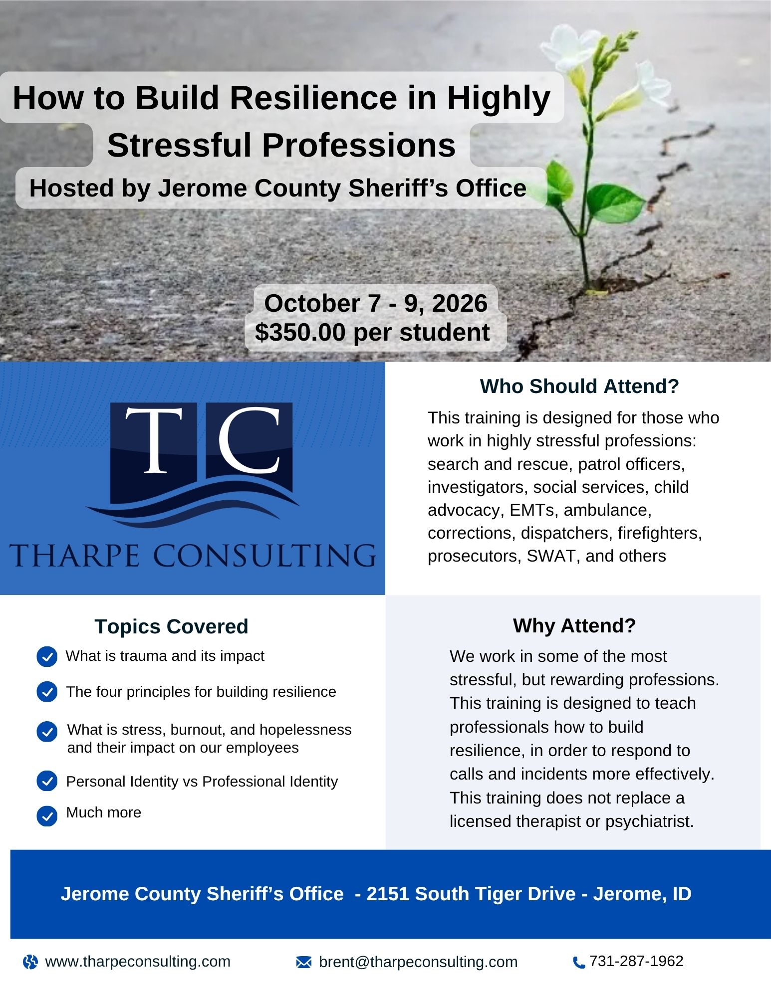 How to Build Resilience in Highly Stressful Professions